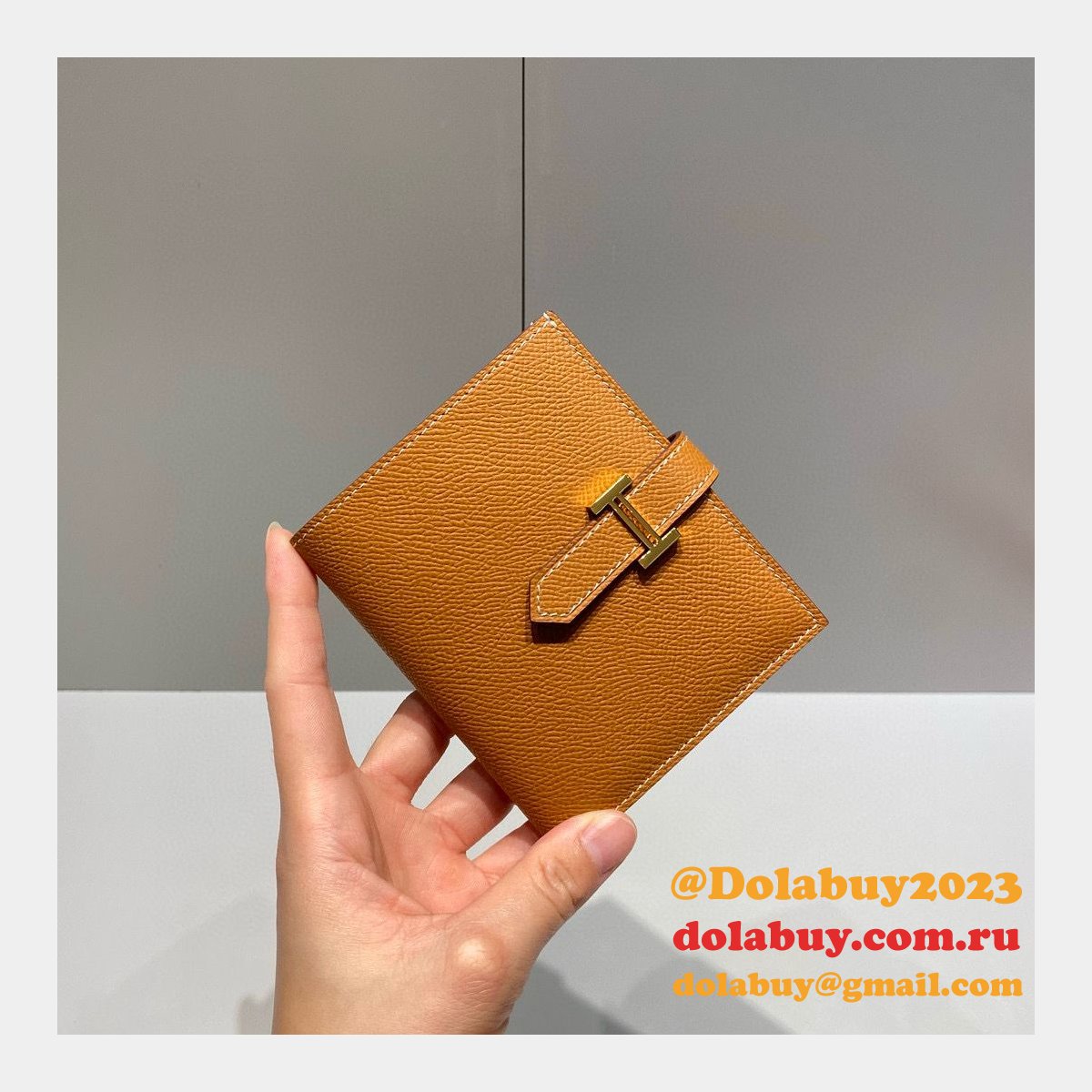 High Quality Luxury HERMES Best Epsom Wallet