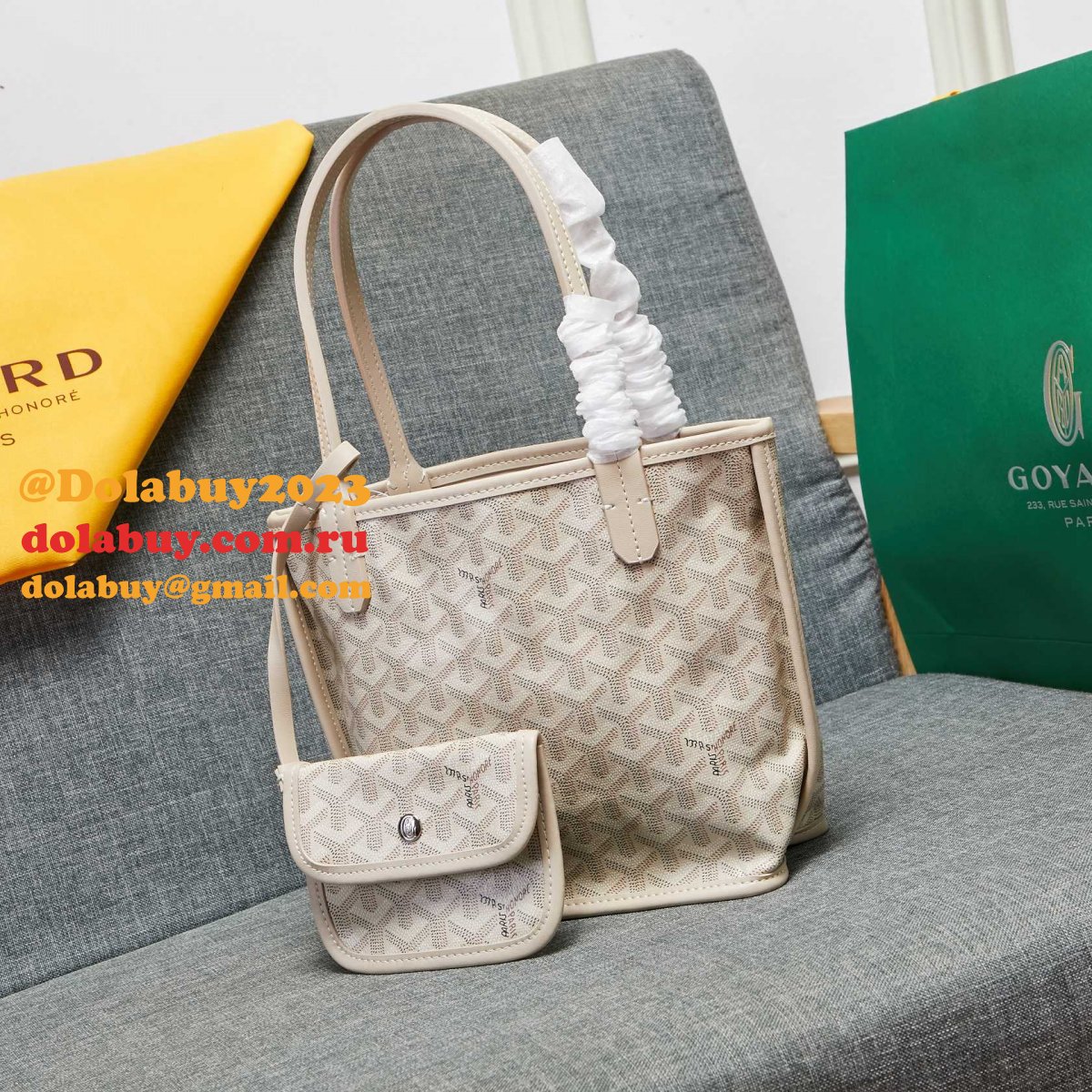 Replica Goyard Saint-Louis Totes Online Outlet Handbags