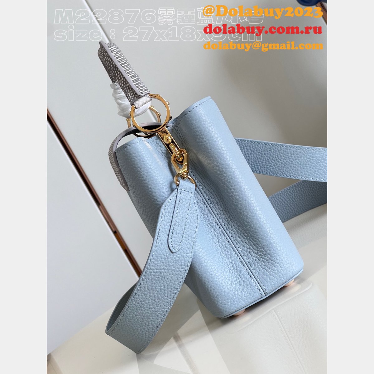 Capucines Replica Louis Vuitton Designer Discreet Best M22876 Bag