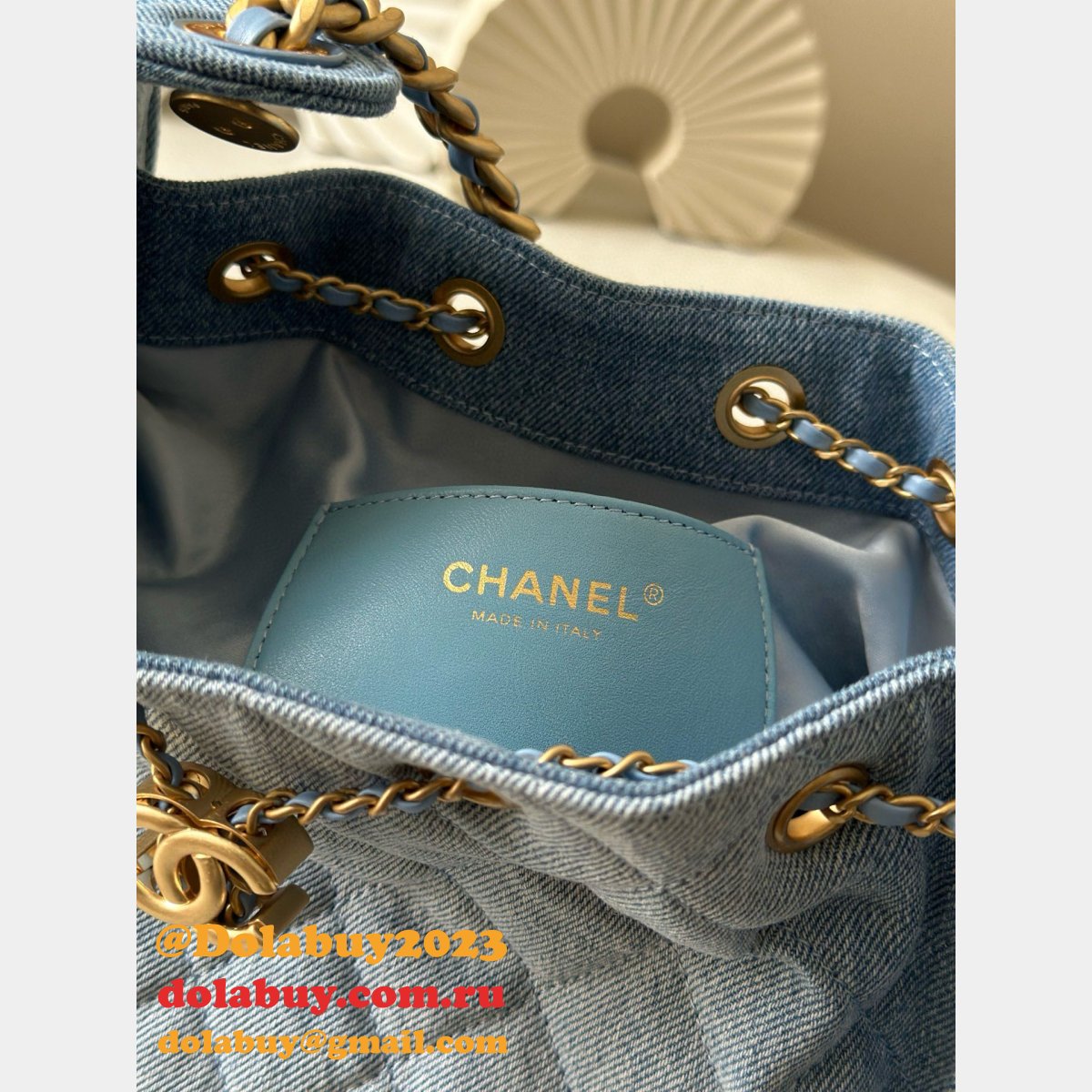 7 Star Best Replica Bags AS5293 Hobo Denim Bag