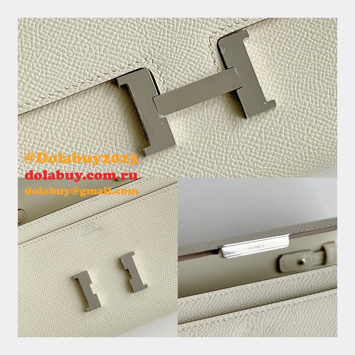 7 Star hermes constance to go clutch bag