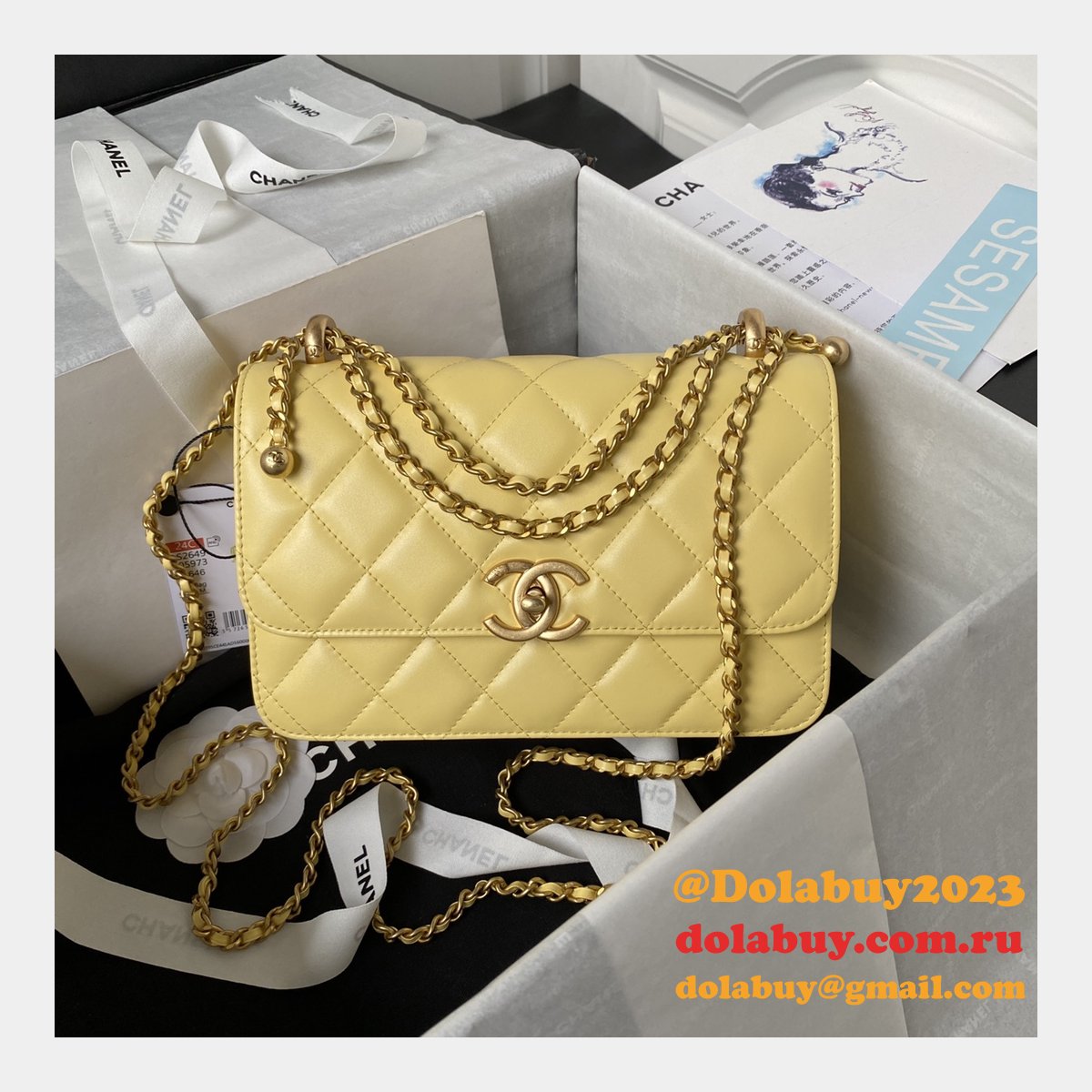 Wholesale Top Handle Flap AS2649 High Quality Fake Bag