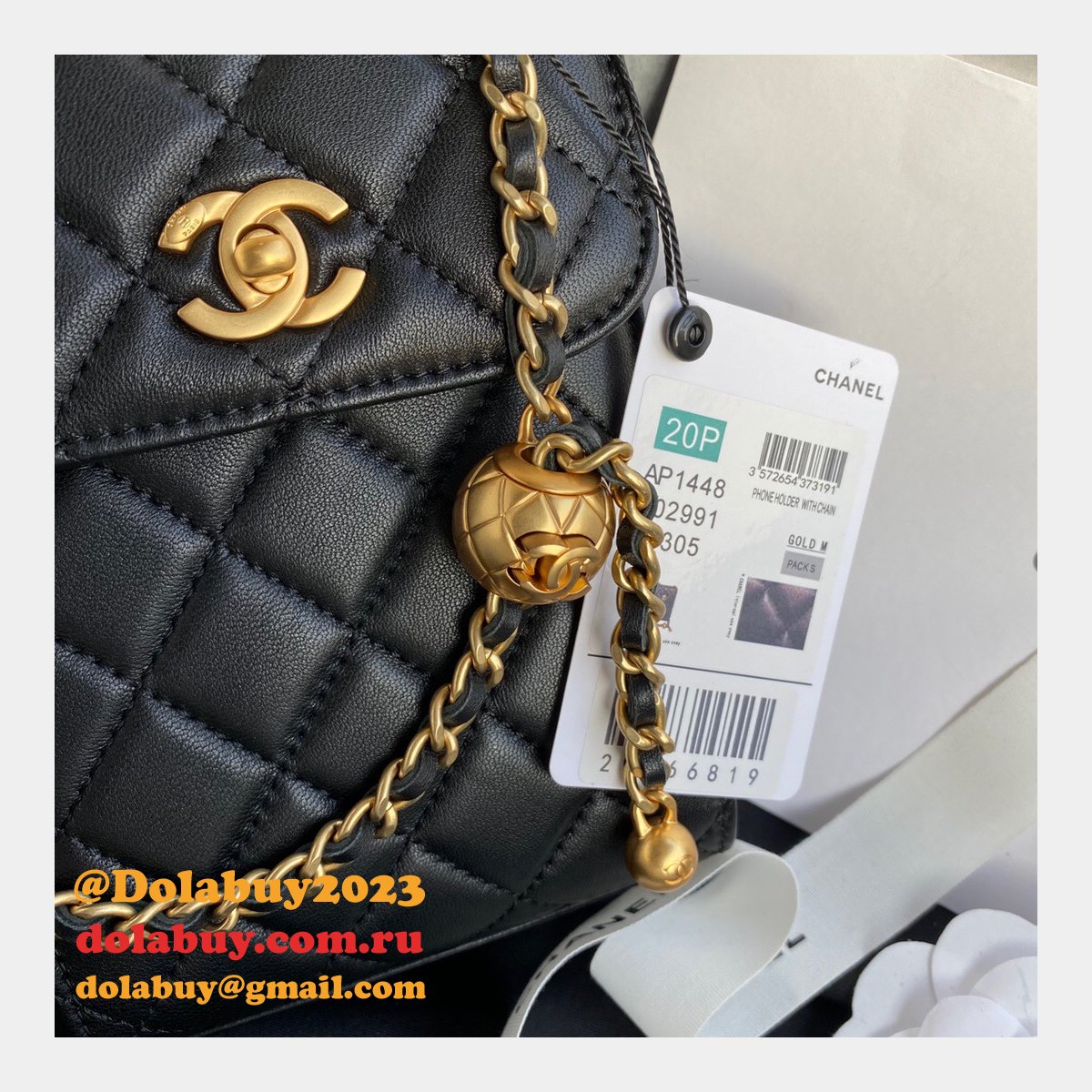 Knockoff CC Shoulder For Phone Small Leather Bag