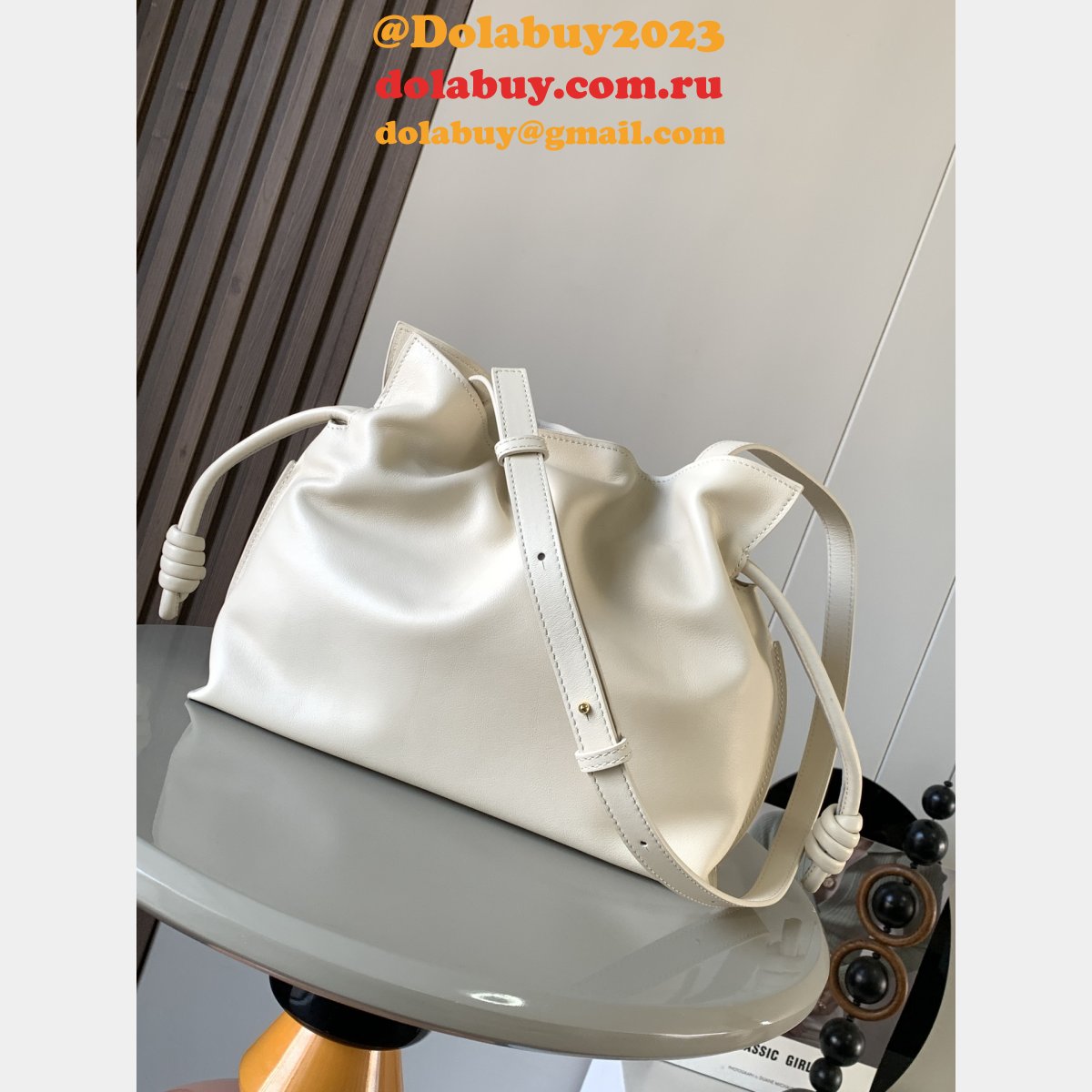 Top Quality LOEWE Medium Flamenco Clutch In Nappa Calfskin 30CM