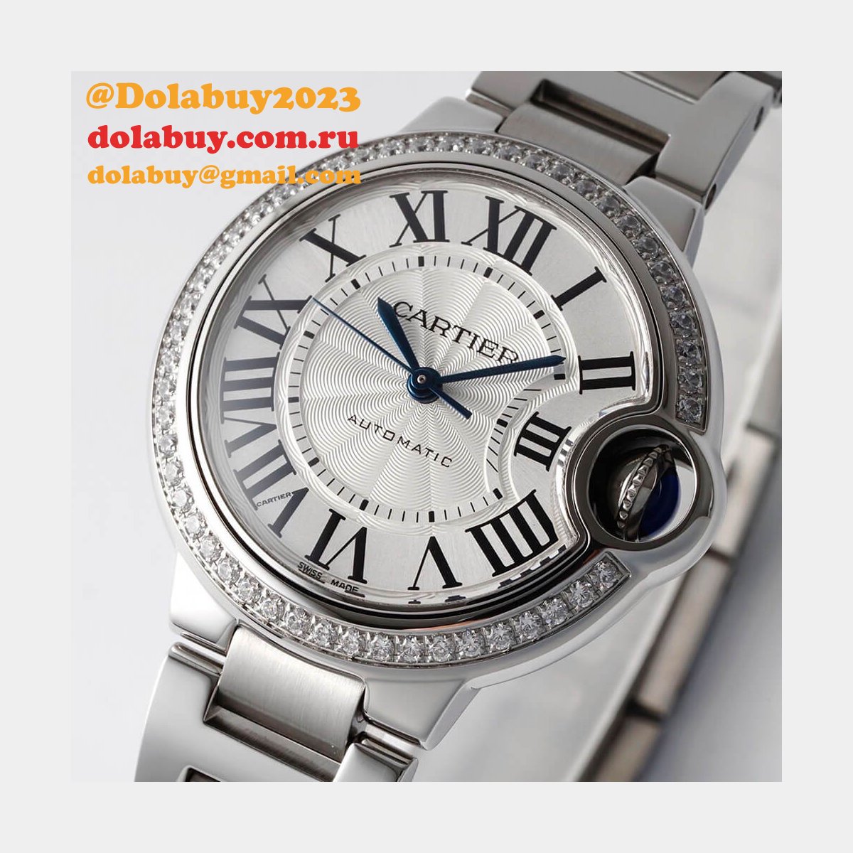 Cartier 33mm Ballon Bleu de Cartier watch