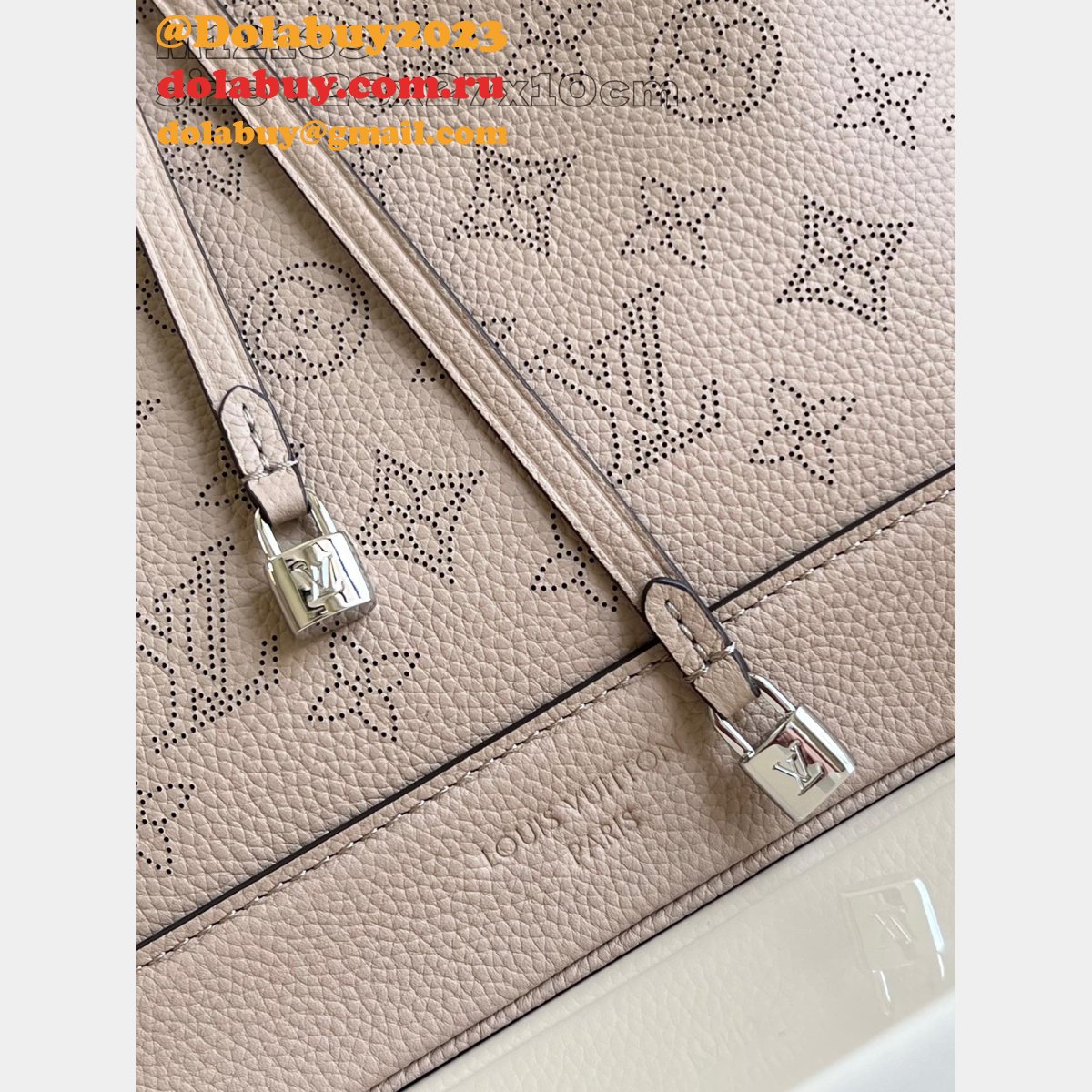 Outlet 1:1 Mirror Louis Vuitton Replcias Flore Mahina M12140 Bag