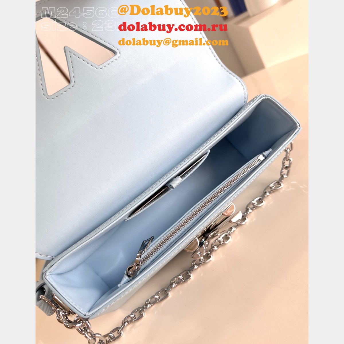 Twist West Top High Quality Replica Louis Vuittons Leather Handbag