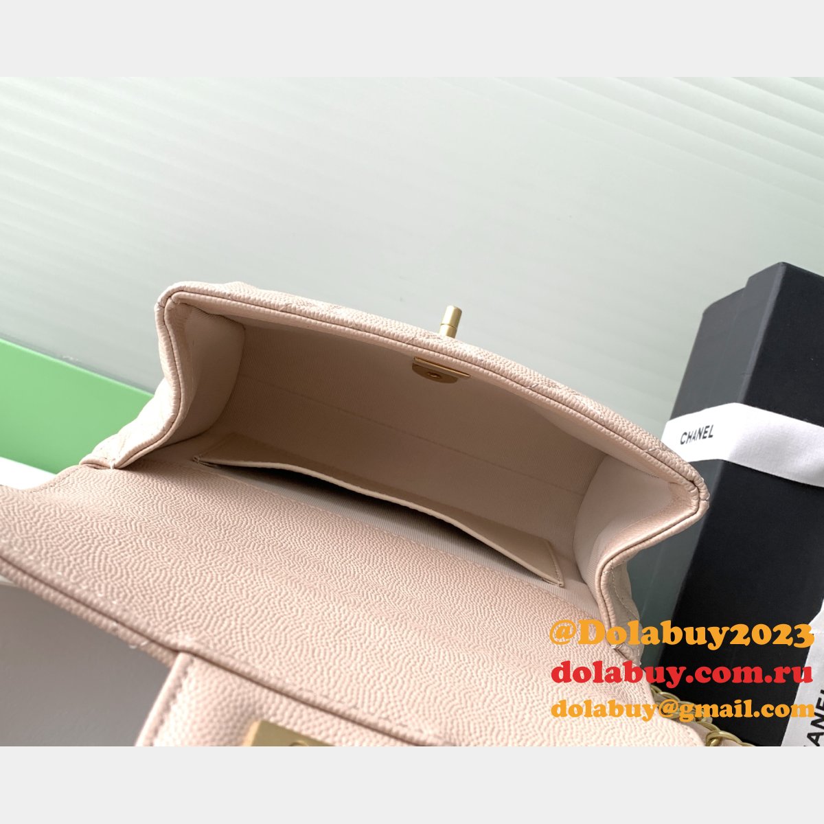 Luxury High Quality AS5239 Flap Inspired Grained Bag