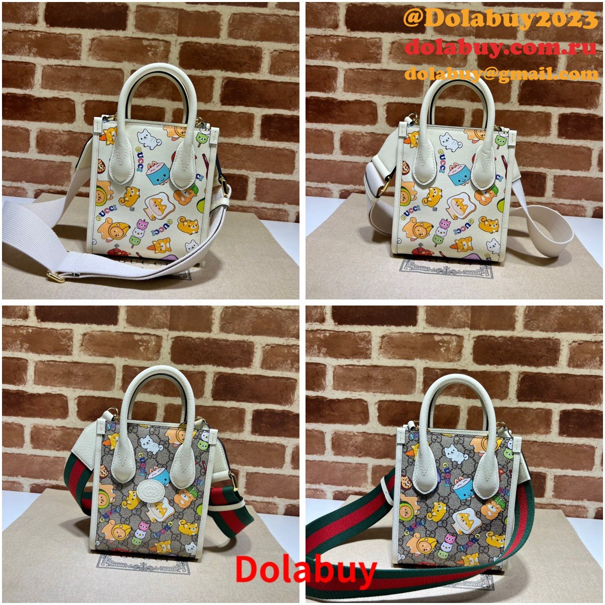 Gucci Jumbo Replica GG Designer 699406 Tote Luxury Bag