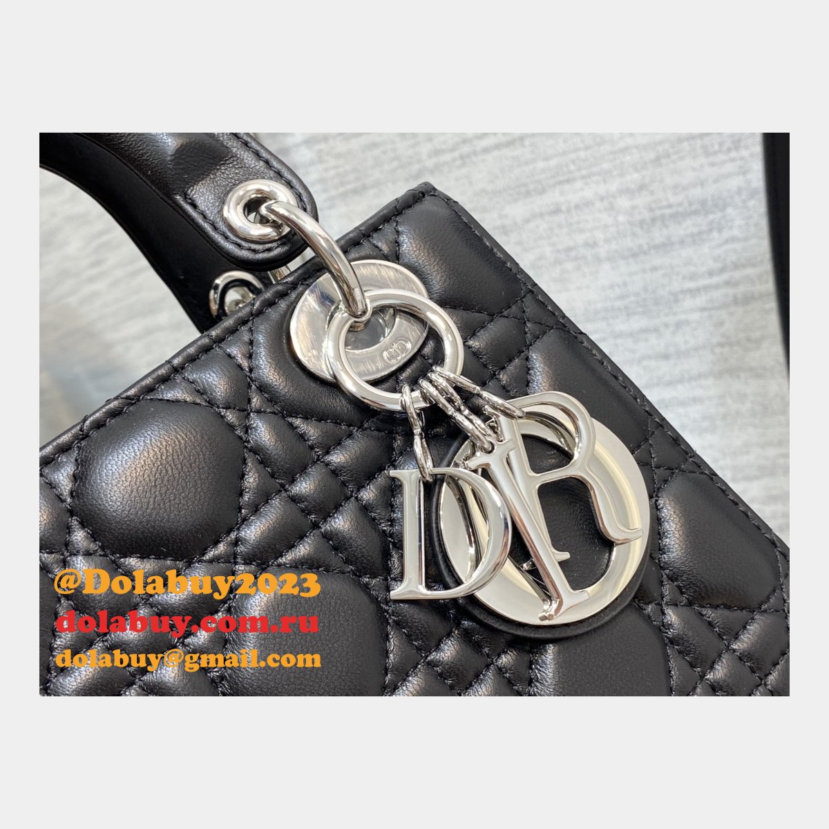 Perfect DIOR lady lambskin 20CM HANDBAG Inspired