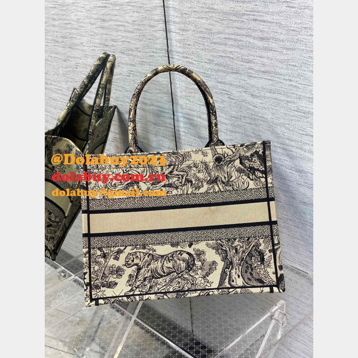 Replica Designer Christian Dior CD Book Tote 26.5/36/41.5CM Bag