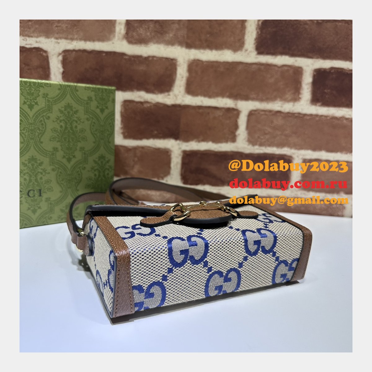 horsebit G*u*i 1955 1:1 mirror messenger crossbody best bags