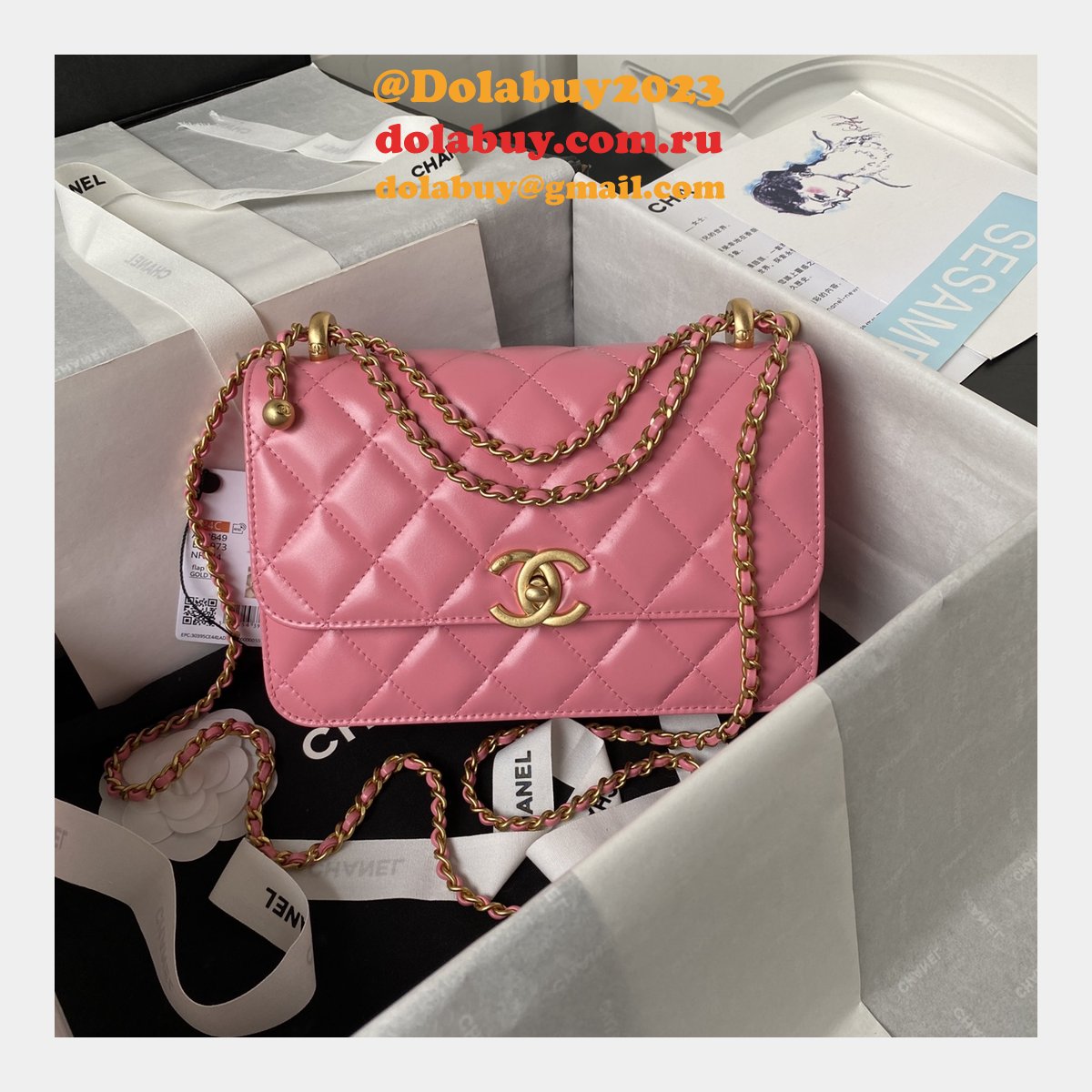 Wholesale Top Handle Flap AS2649 High Quality Fake Bag