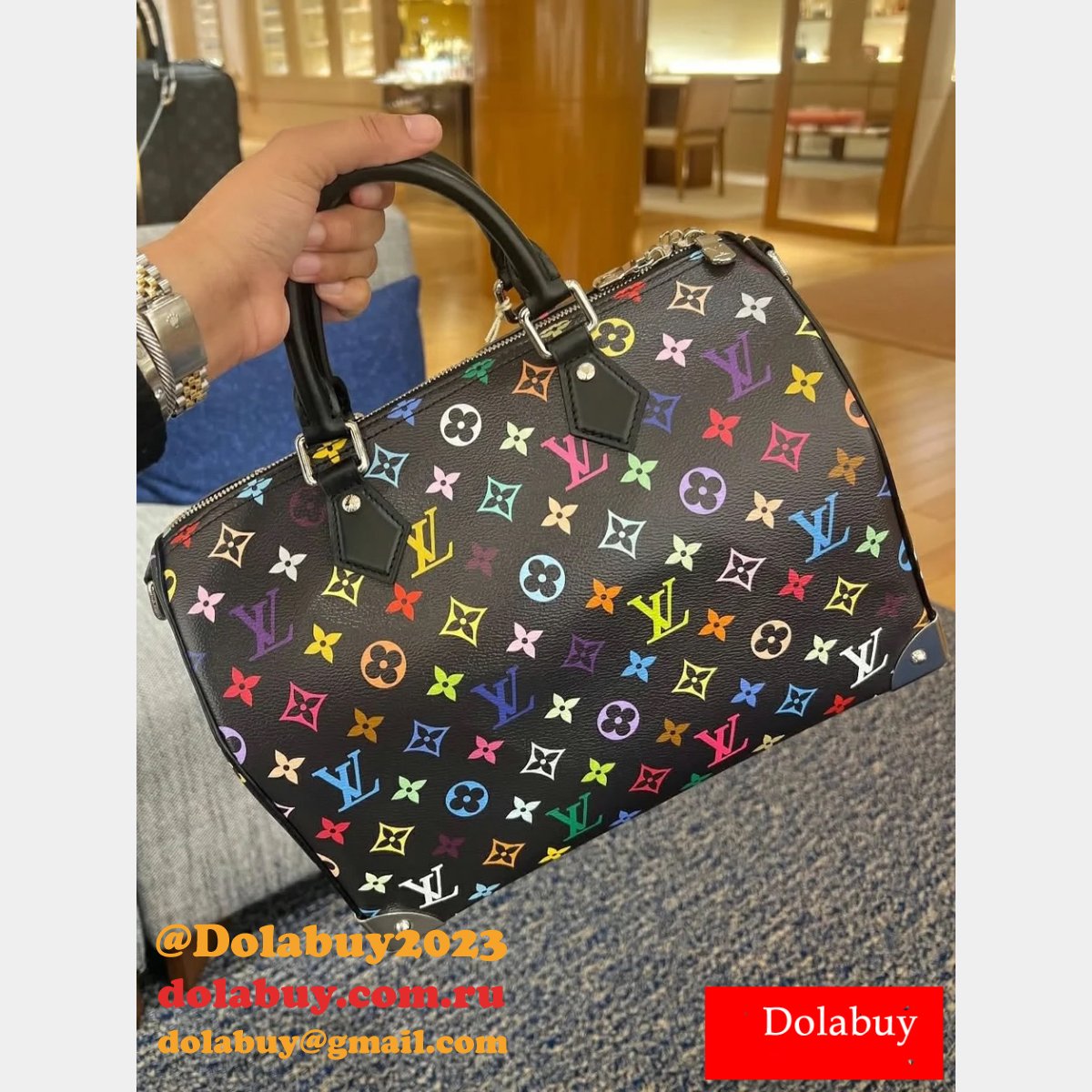 First 2025 Replica Louis Vuitton M13257 LV x TM Speedy Soft 30 Lcons Bags