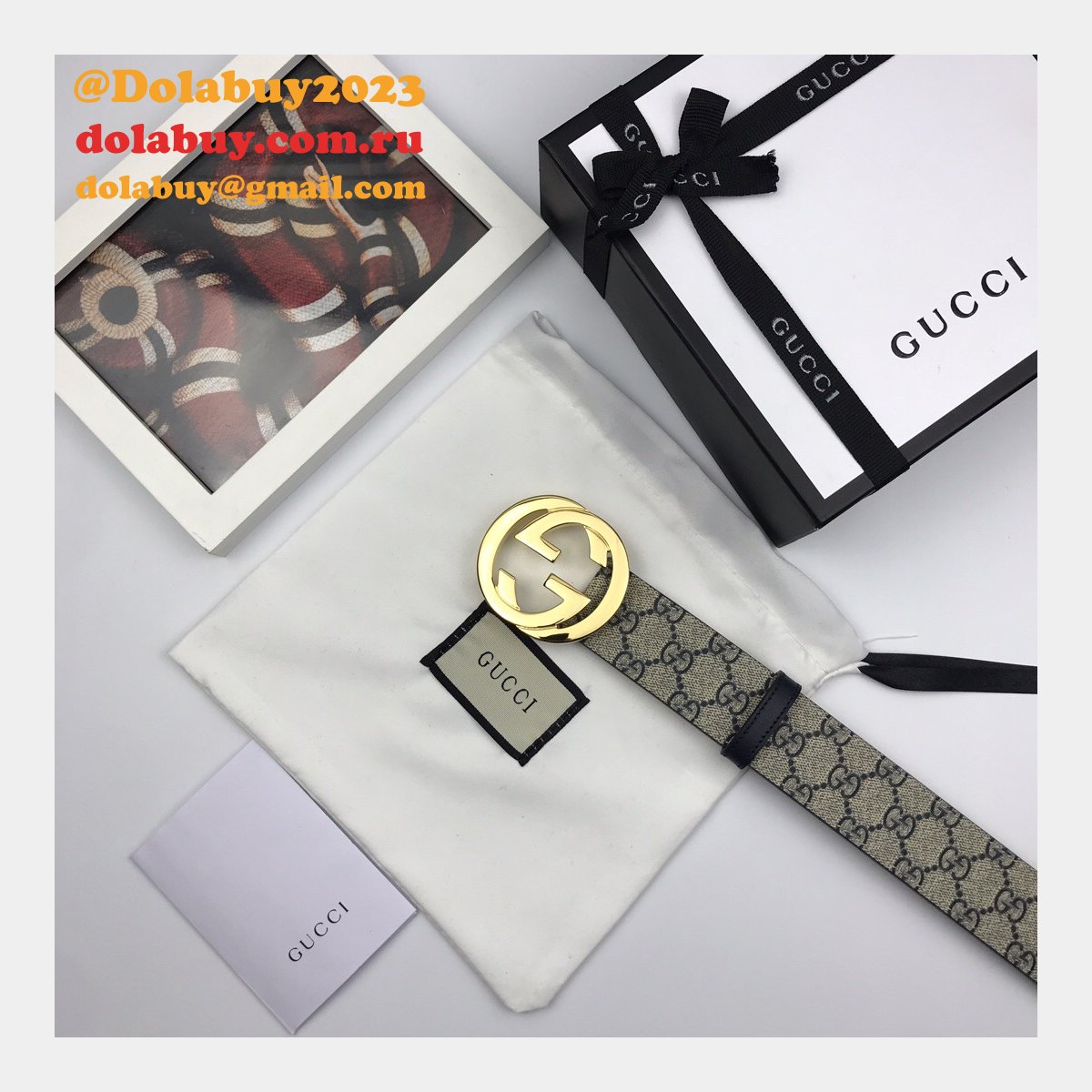 G*u*i belt with double g buckle 38mm cheap