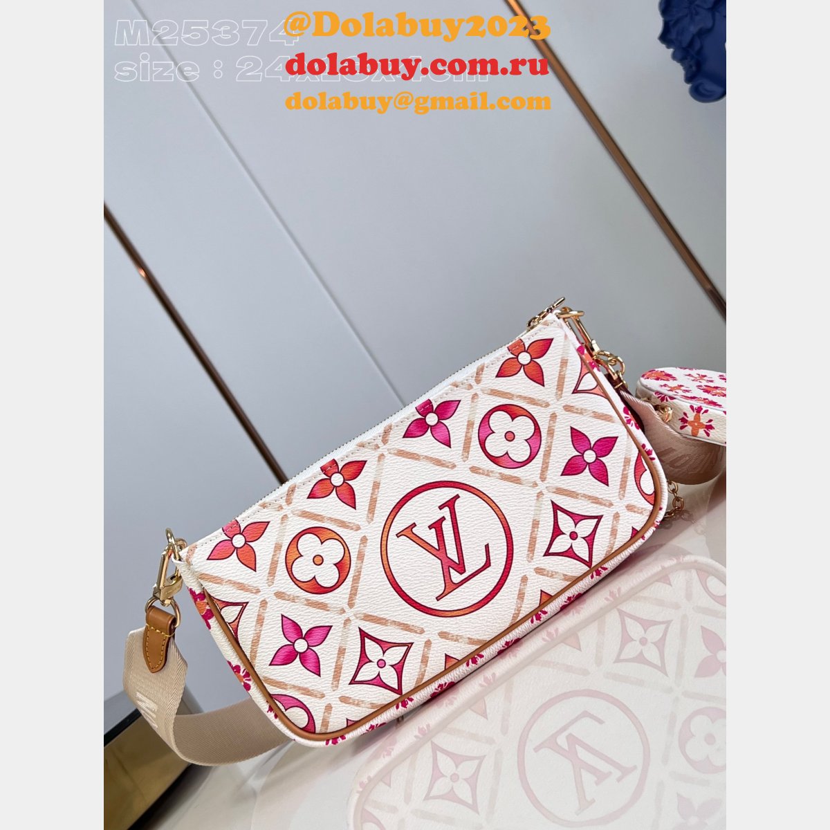 Designer Best Louis Vuitton Multi M25374 Pochette Accessoires Fake Bag