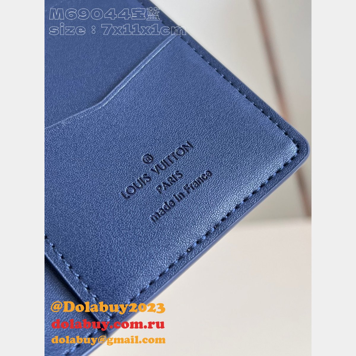 AAA+ Brazza Slender Zippy Vertical Wallet LV Replica Bag