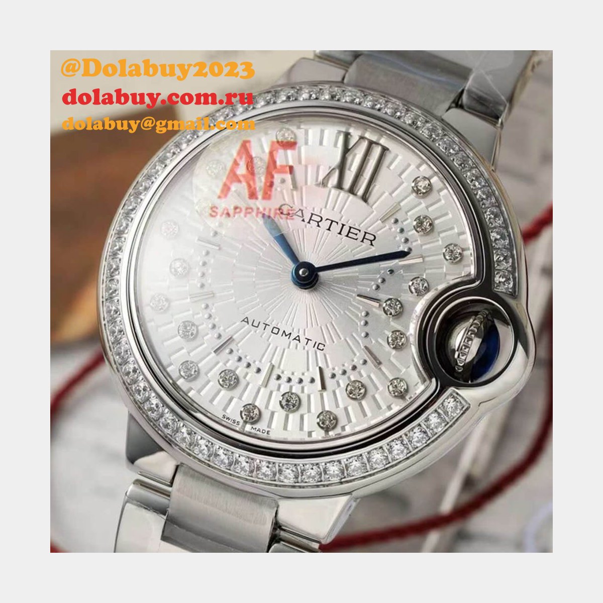 Cartier 33mm Ballon Bleu de Cartier watch