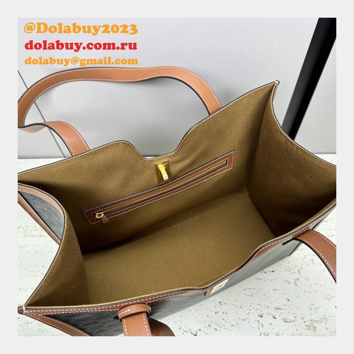 Wholesale Cabas 16 In Smooth 112583 Celine Knockoff Bag