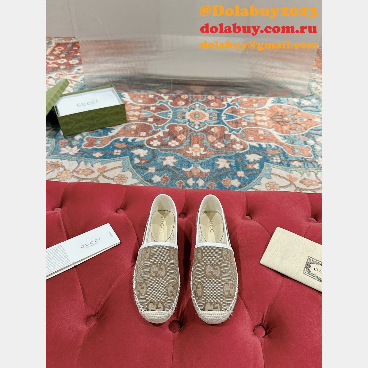7 star wholesale G*u*i women espadrille