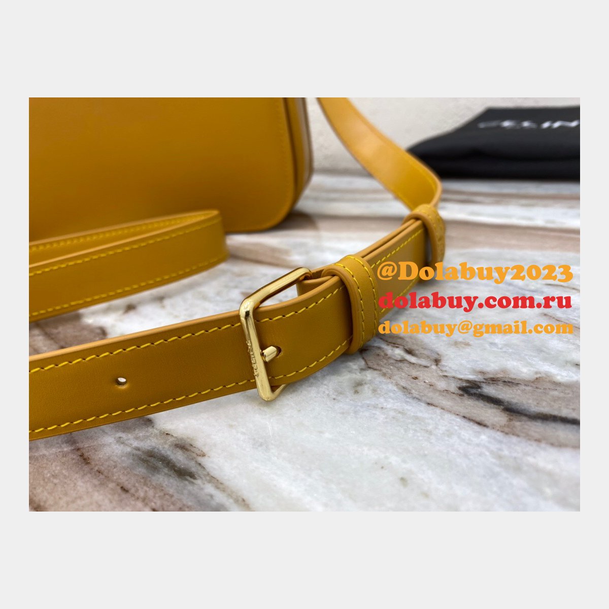 The Best Celine 1:1 Mirror Triomphe Replica Dolabuy 22cm Bag