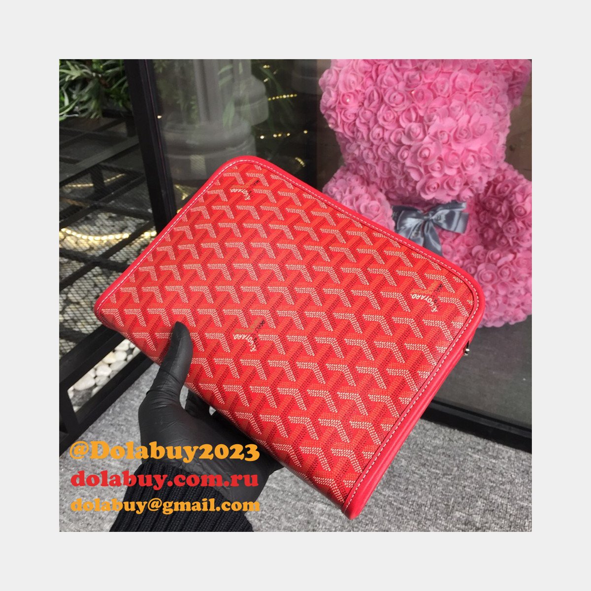 Top Quality Goyard Multi-Color Cosmetic toiletry bag