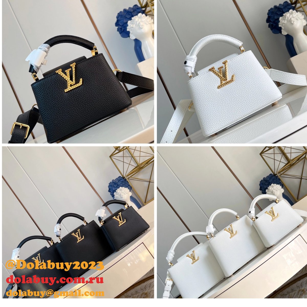 Louis Vuitton Capucines BB M24673 AAA+ Copy Handbags