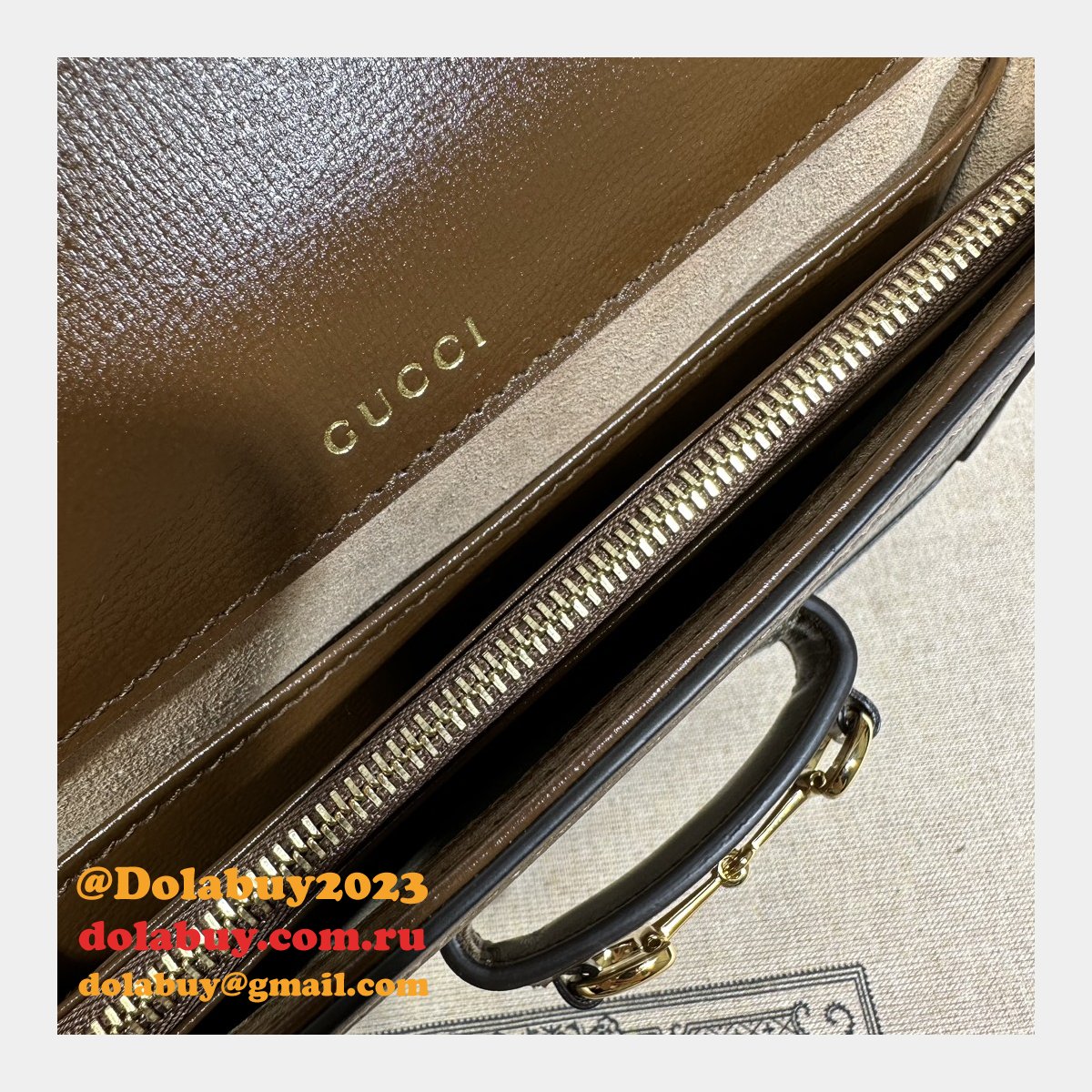 horsebit 1955 top quality G*u*i aaa+ 752002 replica bag