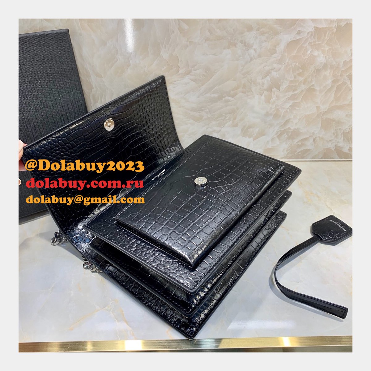 Ysl Wholesale Saint Laurent 22CM niki chain shoulder bag