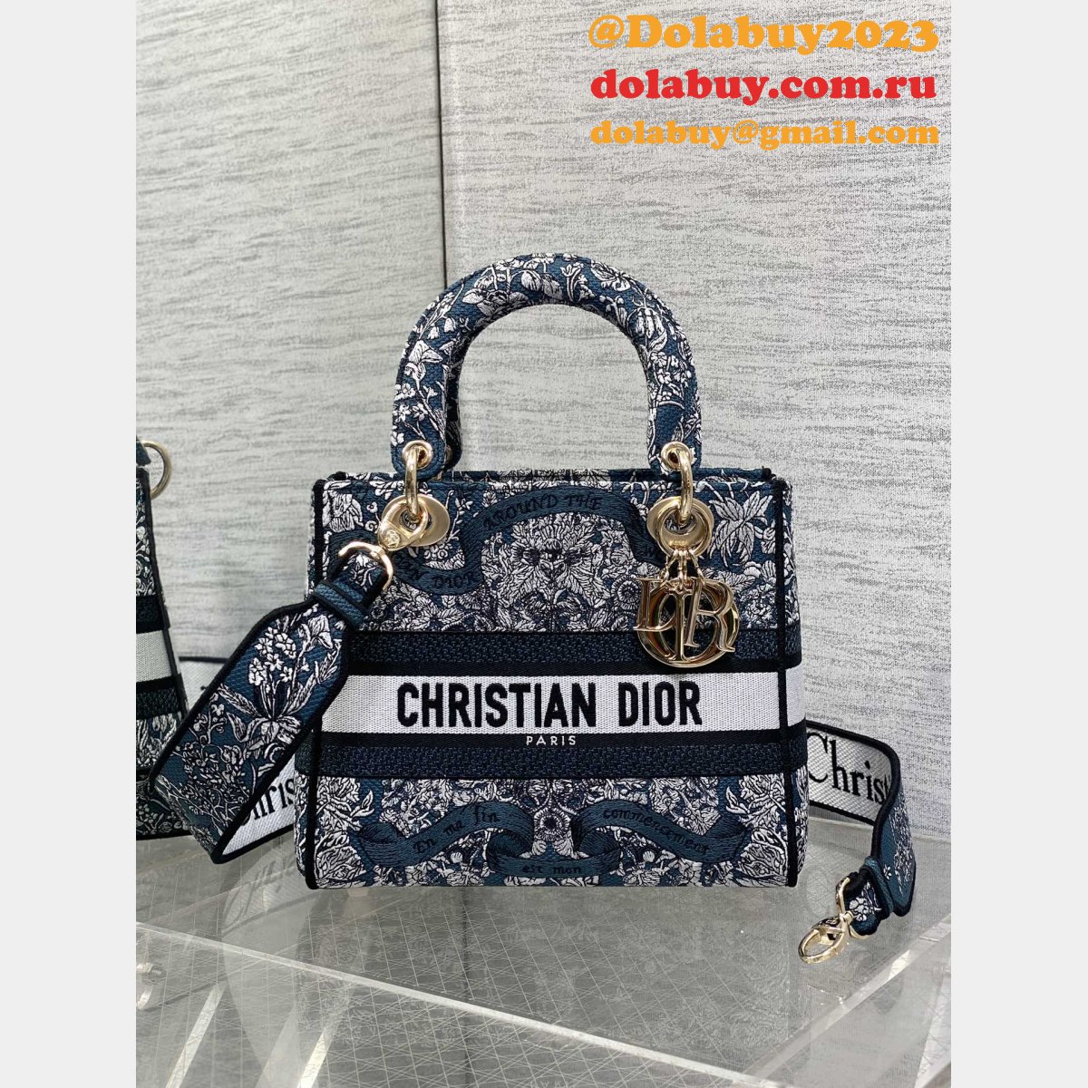 Exquisite Lady Dior 24cm Replica - Unmatched Elegance & Craftsmanship