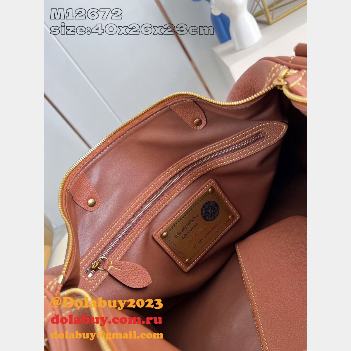 Louis Vuitton Knockoff M12672 Speedy P9 Bandoulière 40 7 Star Bag