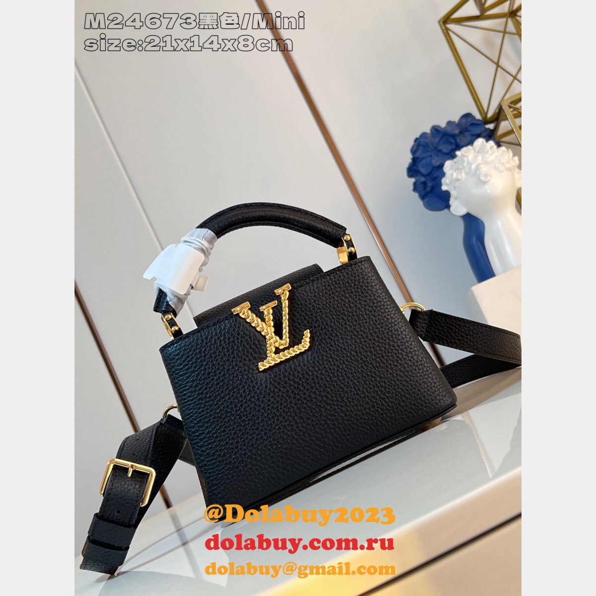 Louis Vuitton Capucines BB M24673 AAA+ Copy Handbags
