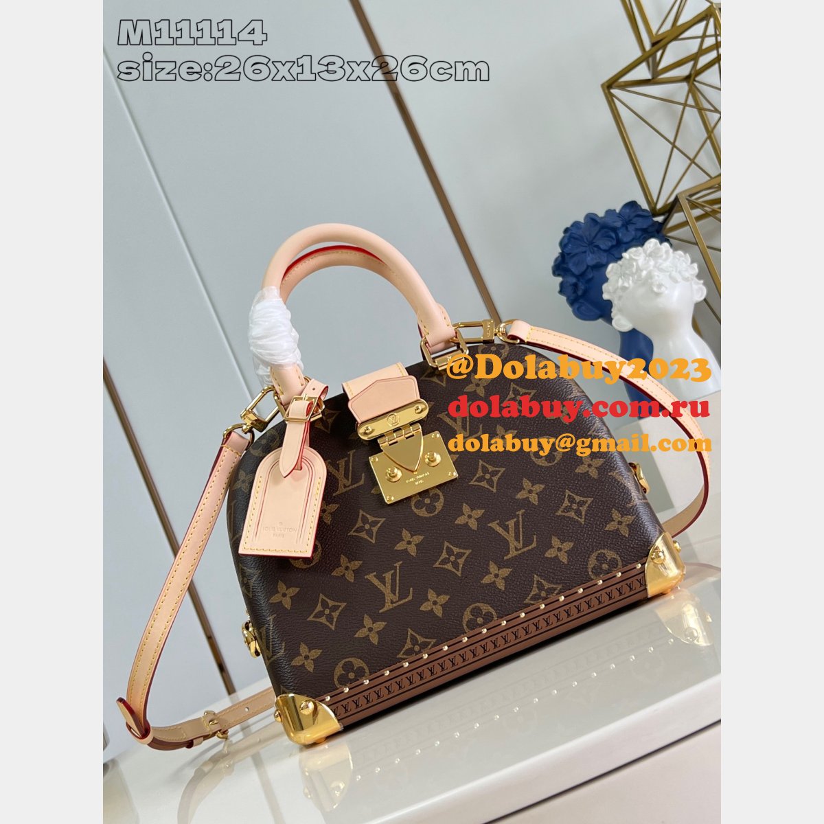 Louis Vuitton 1:1 Mirror Alma Trunk Monogram Les Extraordinaires M11114 Bags