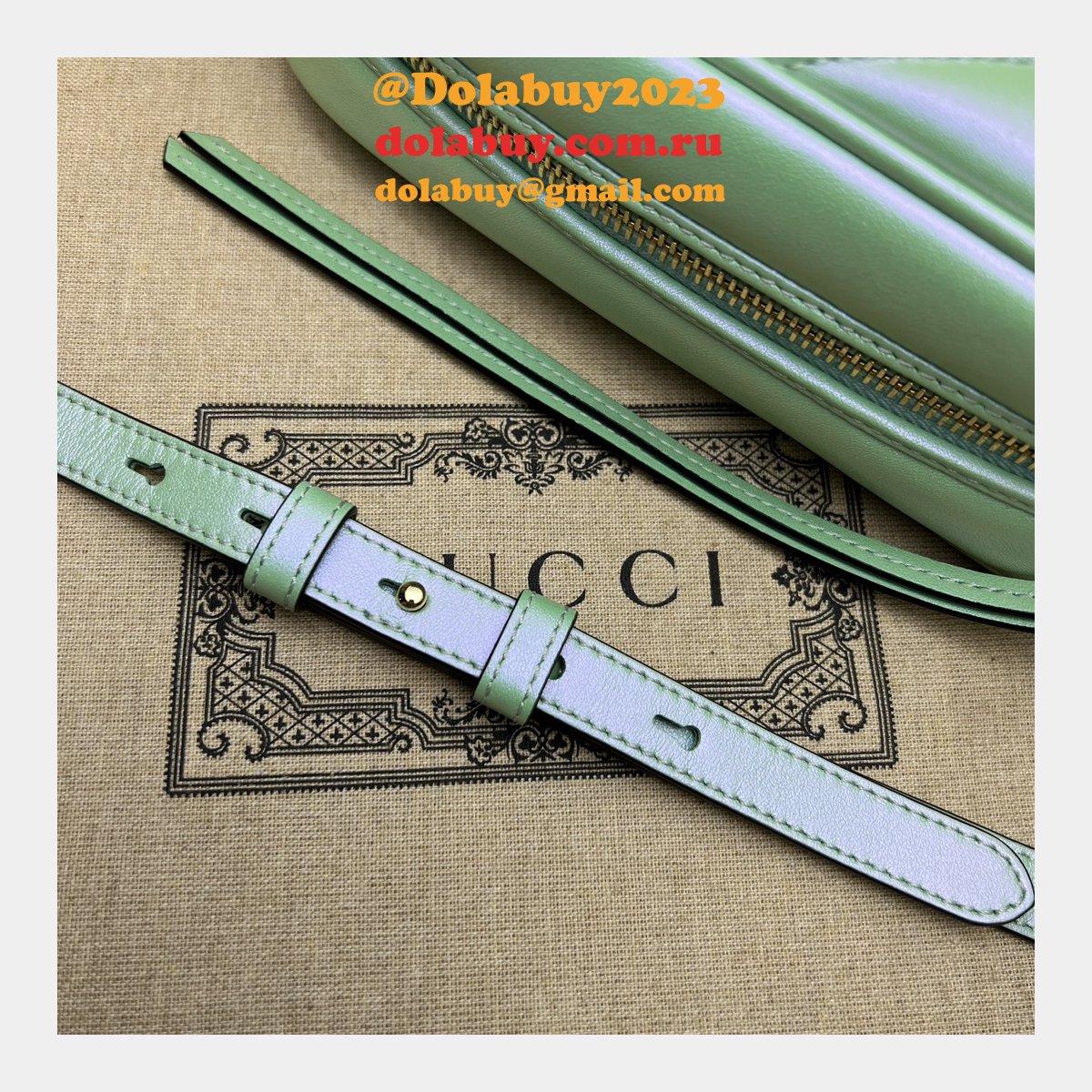 G*u*i replica gg marmont 447632 matelassé shoulder bag