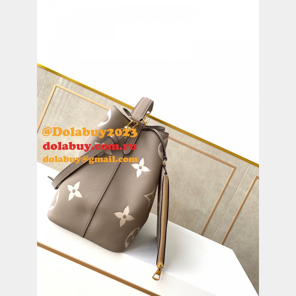 Louis Vuitton Replica NéoNoé MM Monogram Empreinte Leather M45497 Bags
