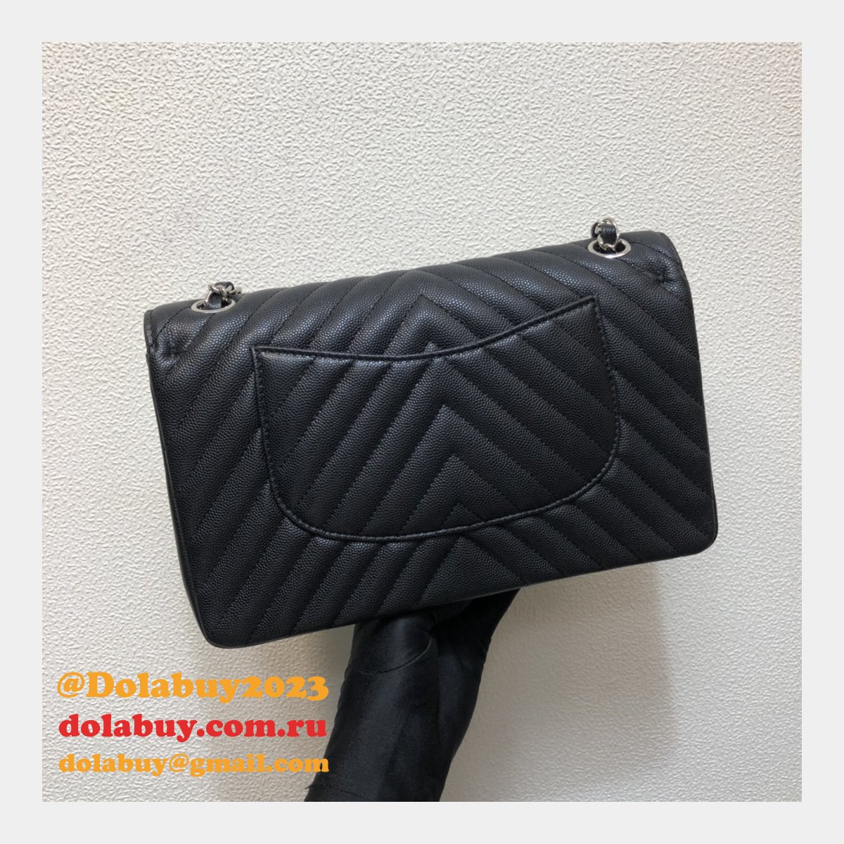 Top Quality CC CF1112  V CLASSICAL HANDBAG 25.5cm