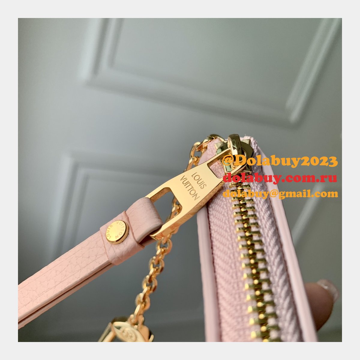 Replica Key Pouch M82204 Monogram Empreinte Leather Louis Vuitton