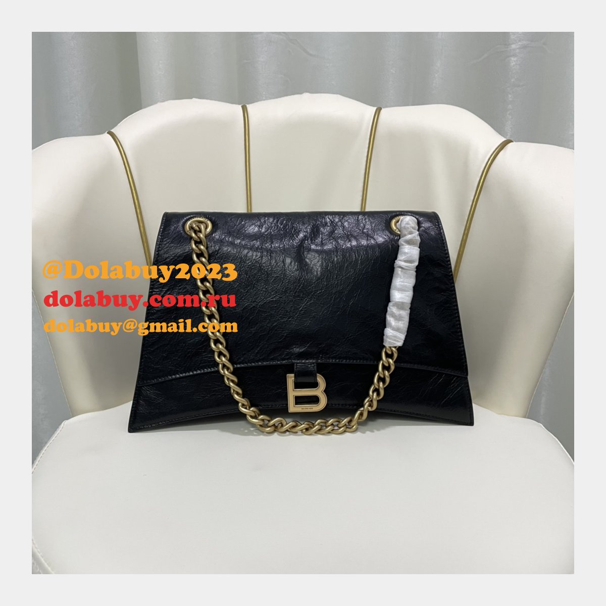 Luxury BALENCIAGA Crush Medium Chain Bag 31CM