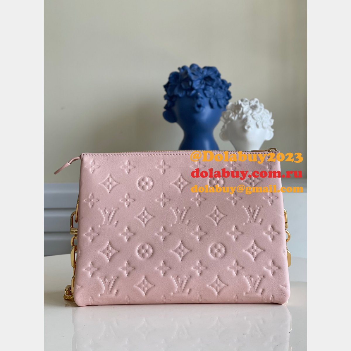 Luxury Louis Vuitton replica M58739 Coussin PM Monogram Lambskin Handbags