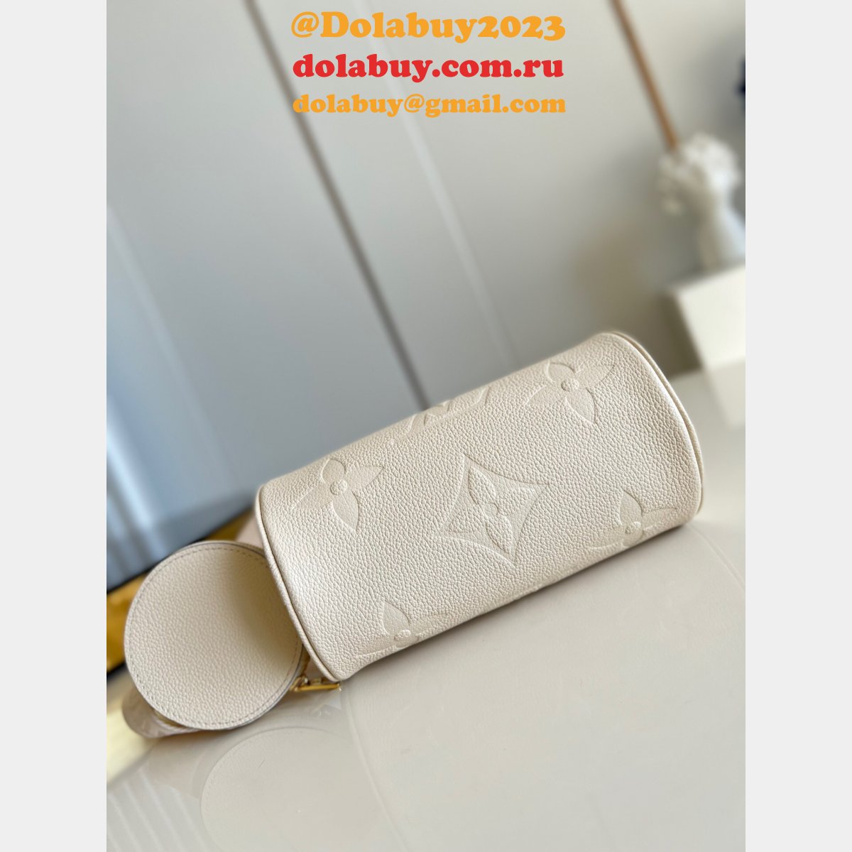 Louis Vuitton 7 Star Fake M45707 Papillon BB Monogram Empreinte Leather