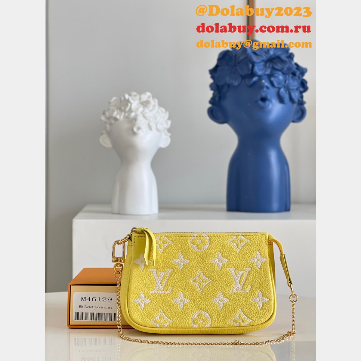 Is it OK to buy Louis Vuitton M46129 replica Pochette Accessoires bags