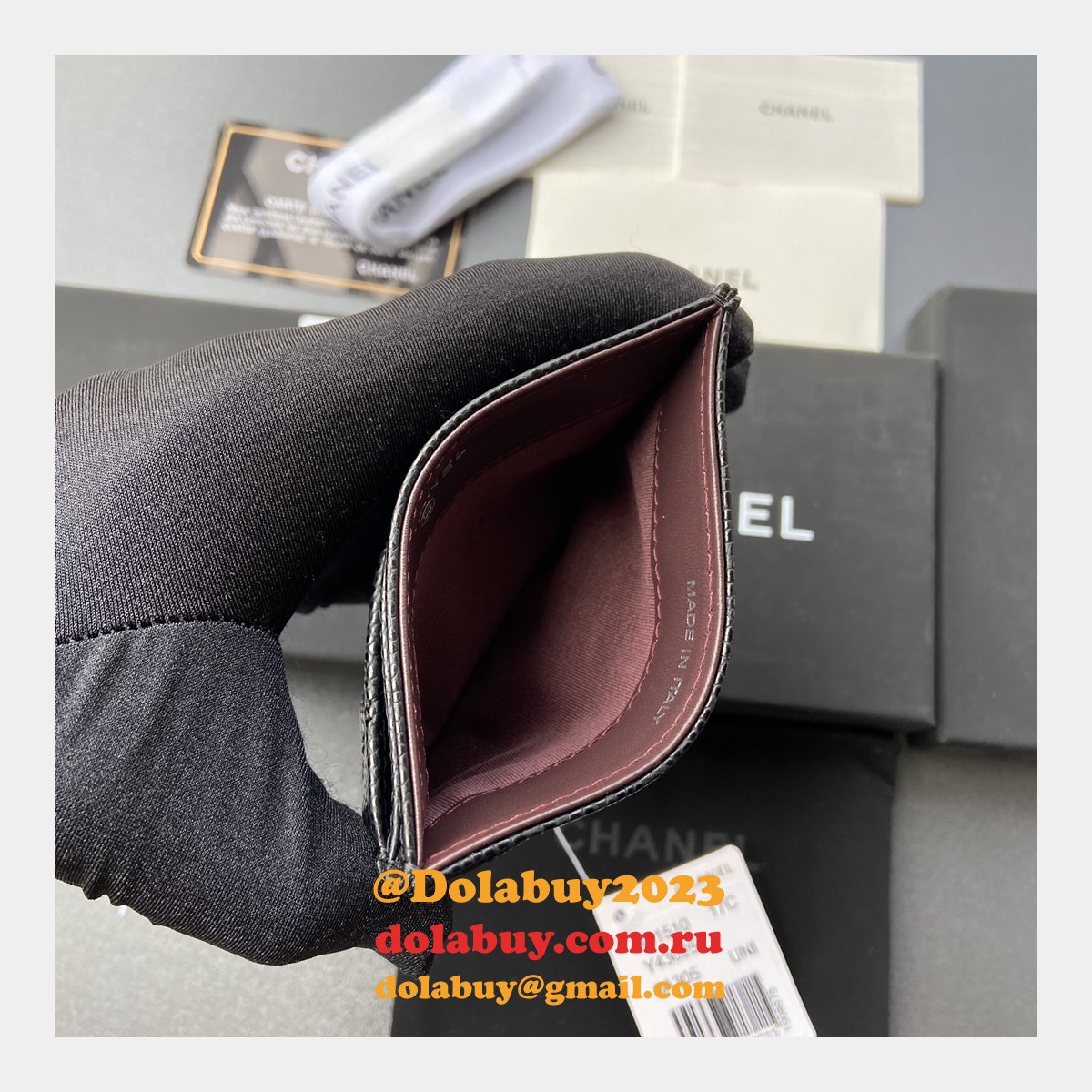 CC Replica Matelasse A31510 Card Wallet