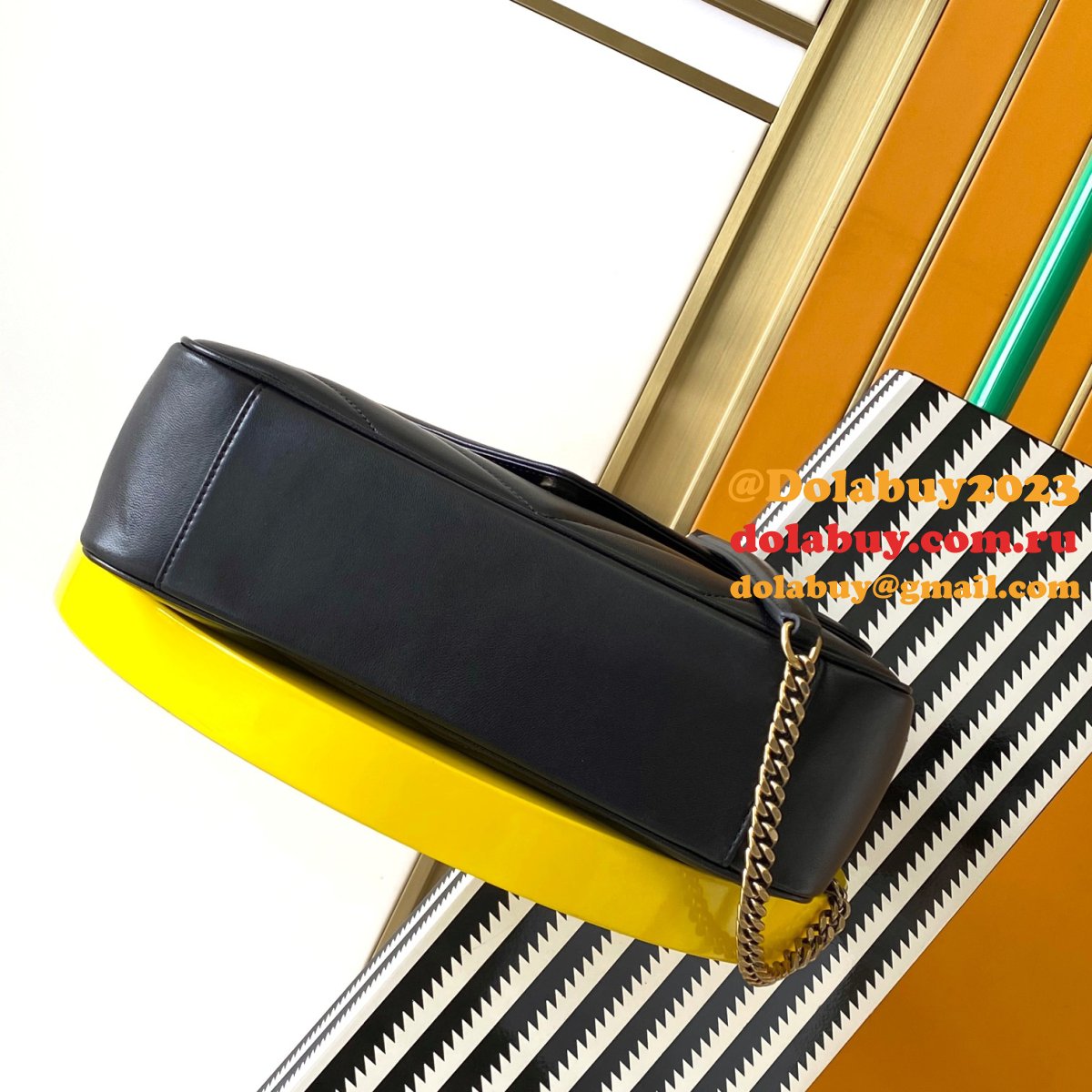 Top Quality Saint Laurent New LouLou HANDBAG 20/24/29cm Black