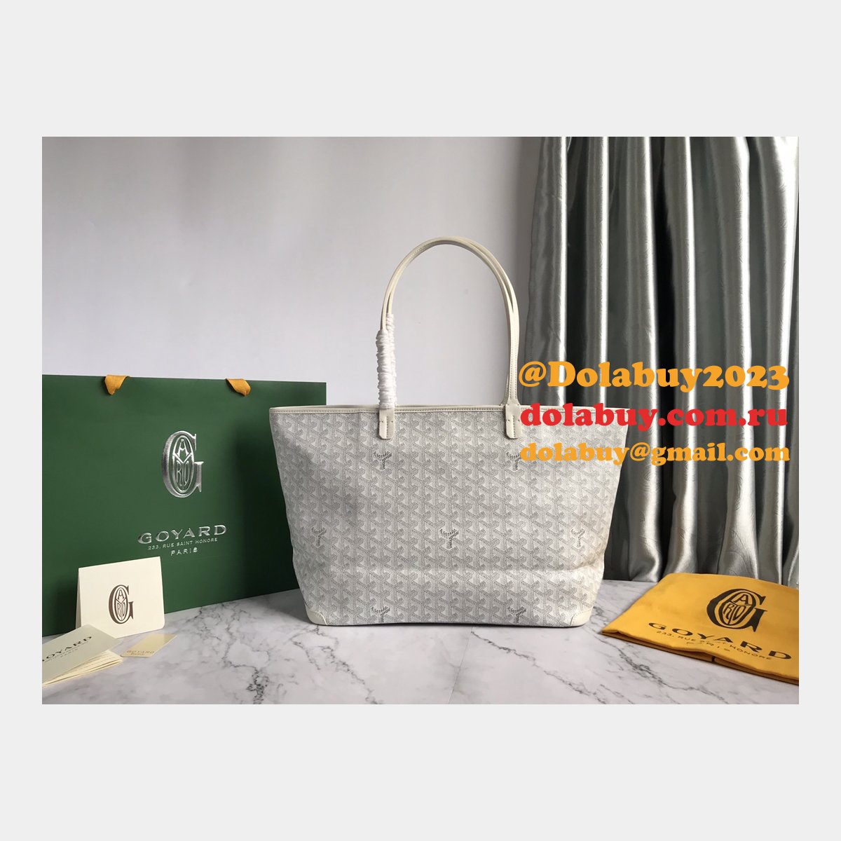 Shop For Luxury Leather Goyard Totes Knock Off Bags