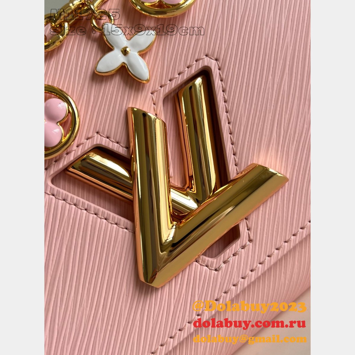 Louis Vuitton Duplicate Twist PM Epi M11725 Women