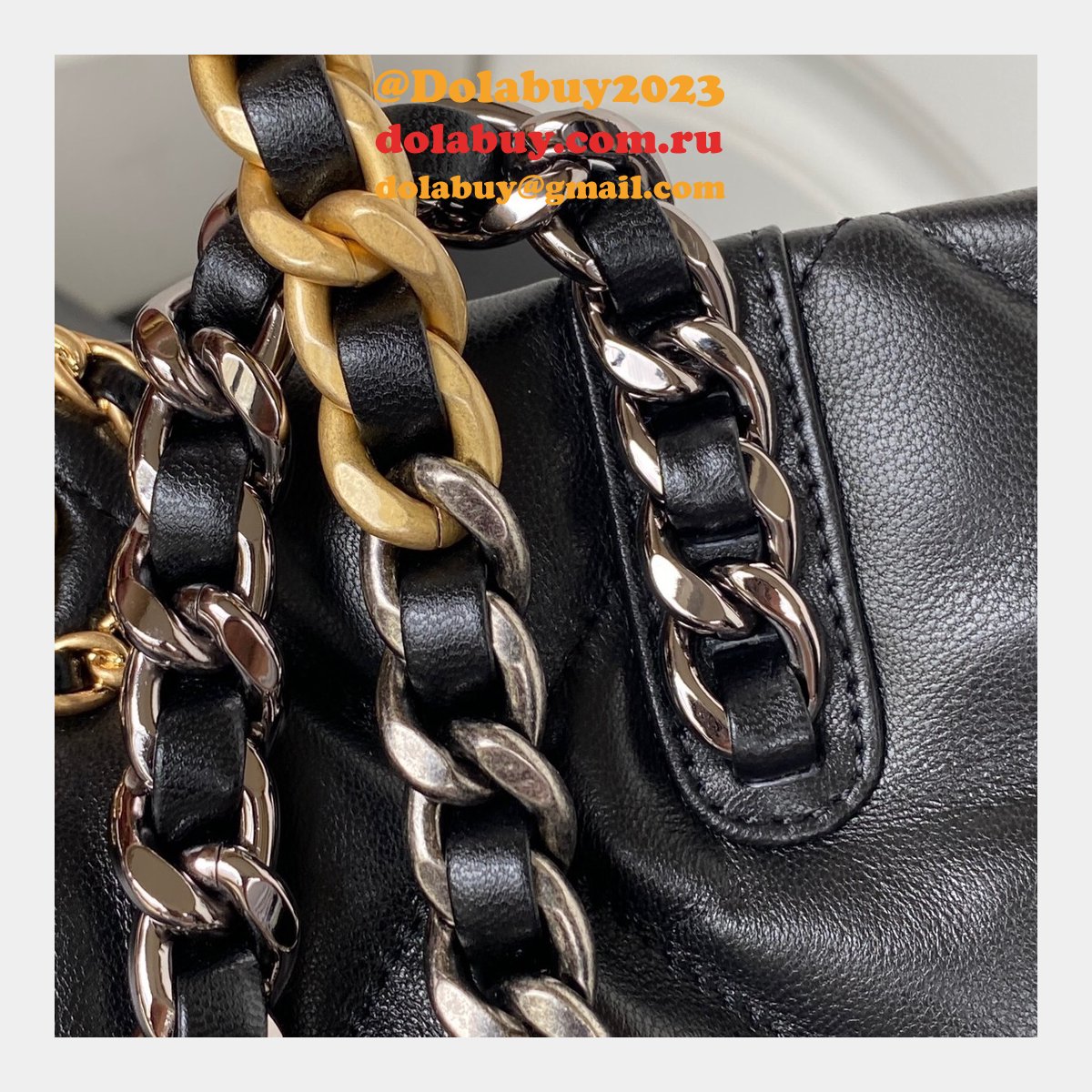 High Quality Replica AS3519 19 Shopping Lambskin Bag