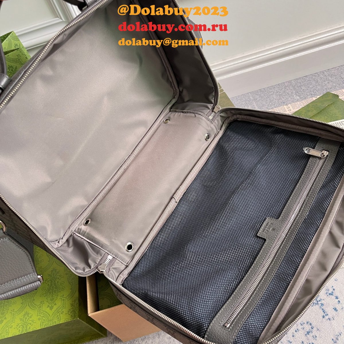 top quality G*u*i savoy shoe case supreme 752587