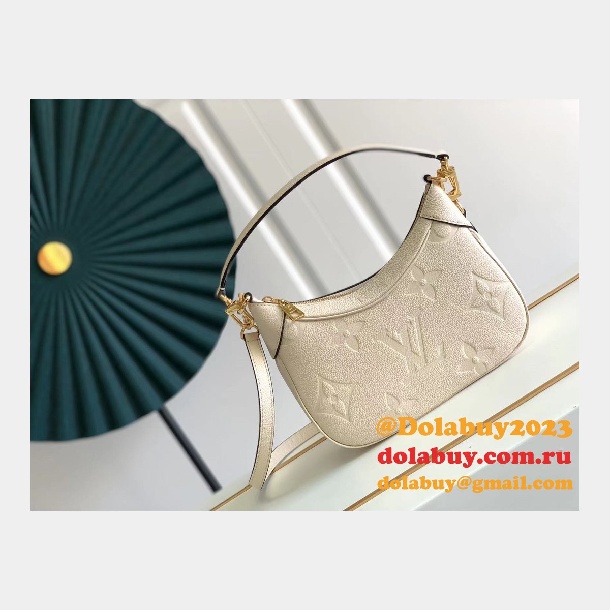 Louis Vuitton Shop Replica Bagatelle M46091 Monogram Empreinte Hobo Bag