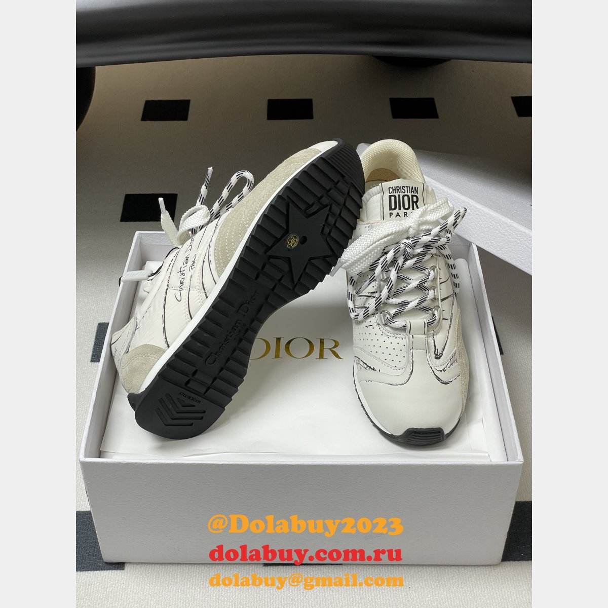 Top Quality Dior D-Sketch Sneaker
