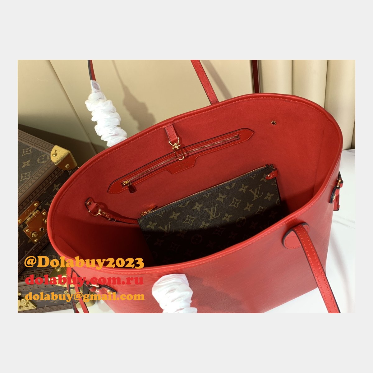 Outlet Louis Vuitton Replica Tote Neverfull M11930 M12755 Bag